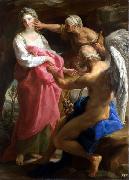 Pompeo Batoni Time orders Old Age to destroy Beauty oil painting reproduction
